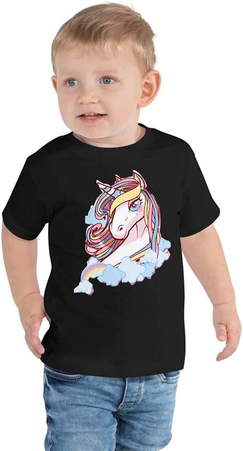 Unicorn T Shirt Toddler Short Sleeve Tee For Kids For
