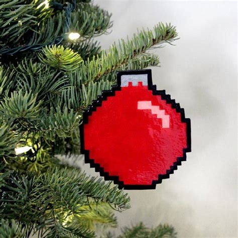 Make Your Own 8 Bit Videogame Inspired Holiday Ornaments Christmas