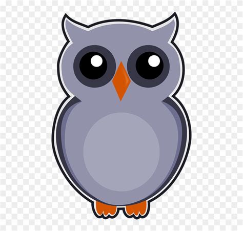 Owl By Bluefreenity Gambar Burung Hantu Animasi Free Transparent