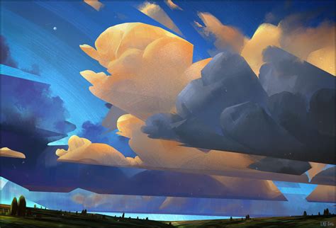 Clouds Study Liam Smyth On Artstation At