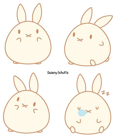 Chibi Bunny Chibi Bunny Kawaii Doodles Bunny Drawing