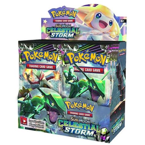 Pokemon Tcg Celestial Storm Booster Box At Mighty Ape Nz