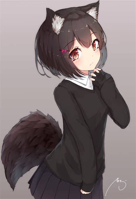 Unique anime wolf clothing designed and sold by artists for women, men, and everyone. Anime Girl With Wolf Ears Wallpapers - Wallpaper Cave