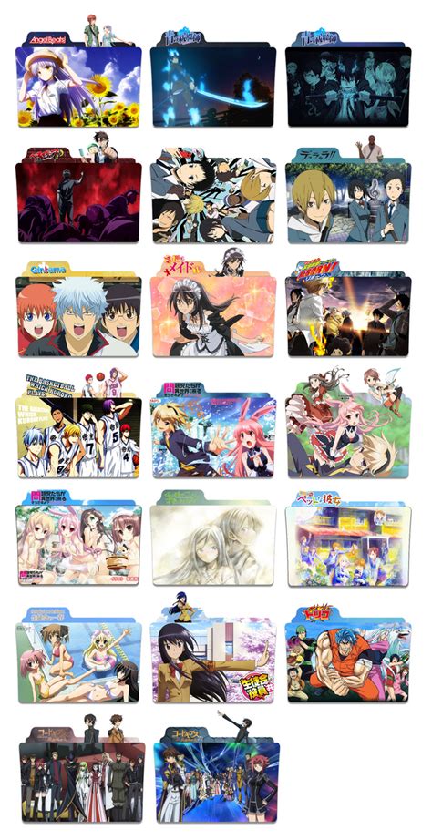 Anime Icon Pack13 By Hitsugaya226 On Deviantart