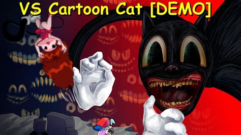 Vs Cartoon Cat Full Week Demo Cutscenes Friday Night Funkin Mod