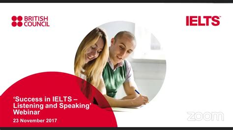 success in ielts speaking and listening youtube