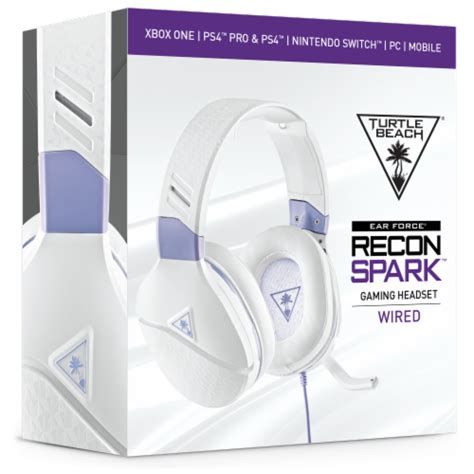 Turtle Beach Recon Spark Gaming Headset White Purple 1 Ct Pick N Save