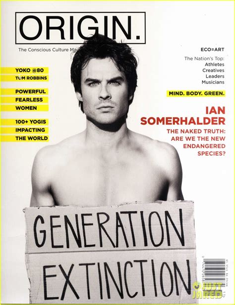 Ian Somerhalder Shirtless For Origin Magazine Photo 2821789 Ian