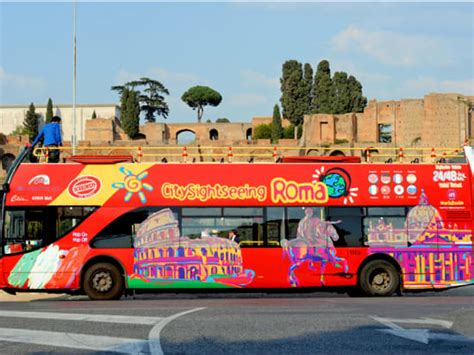 Rome Hop On Hop Off Sightseeing Tour By Bus Rome Tours And Activities