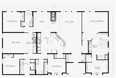 5 Bedroom 2 Story Barndominium Floor Plans Resnooze
