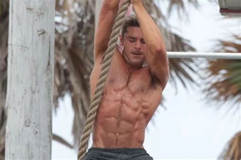 Zac Efron Shows Off His Washboard Abs As He Completes Ninja Warrior