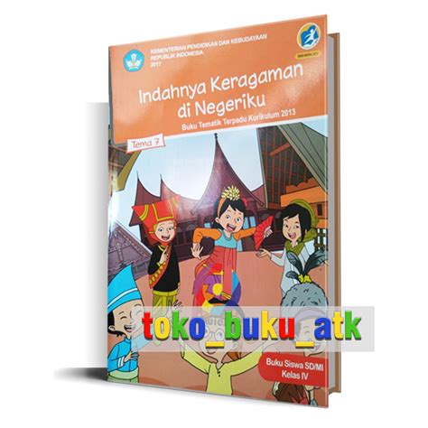 Jual Buku Tematik Kelas 4 Tema 7 Indahnya Keragaman Di Negeriku