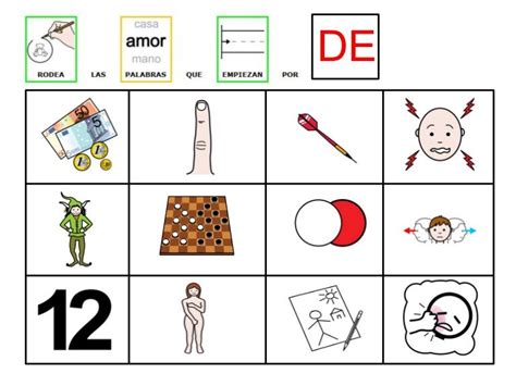 Collection Of Con Du Letter D Flash Cards Barajas De Vocabulario Para