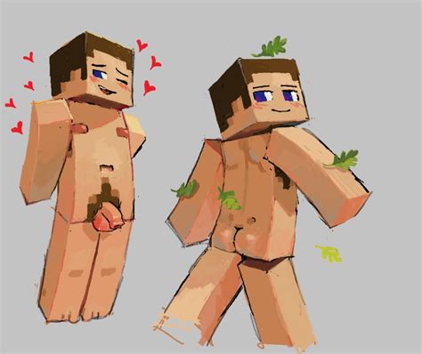 Rule 34 Ass Blue Eyes Falling Leaves Foreskin Looking At Viewer Male Only Minecraft Naked