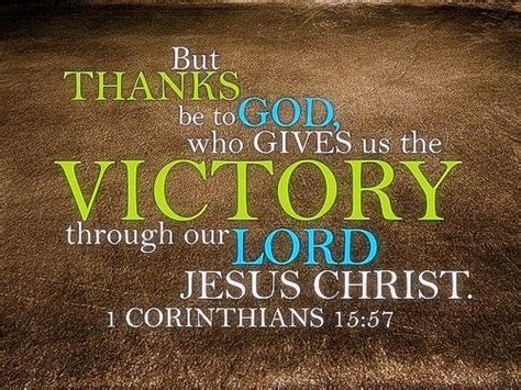 He Is Our Victory Who Or What Can Defeat Us