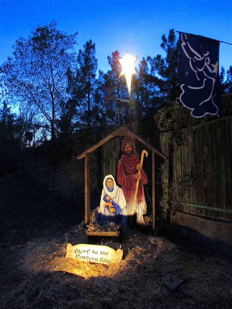 20 Awesome Life Size Lighted Outdoor Nativity Sets Ideas Sweetyhomee