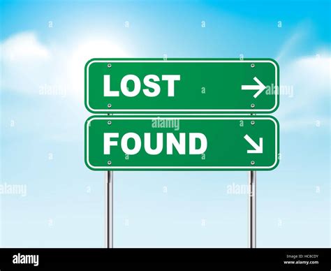 Lost And Found Sign Hi Res Stock Photography And Images Alamy