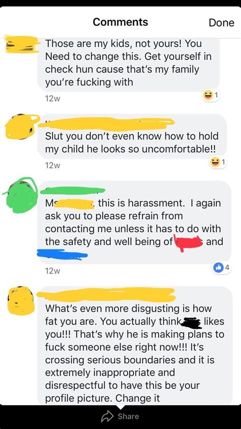 Commenting On Her Ex Husband’s New Girlfriend’s Photos Insanepeoplefacebook