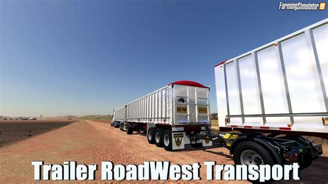 Trailer Roadwest Transport V10 For Fs19