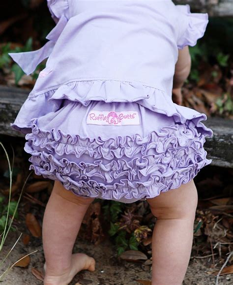 Rufflebutts Lavender Knit Rufflebutt Size 3 6m Only Ruffle Butts