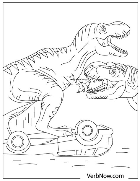 Jurassic Park Printable Coloring Pages