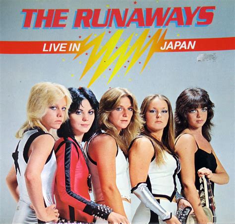 Runaways Live In Japan 70s Female All Girl Hard Rock 12 Lp Vinyl