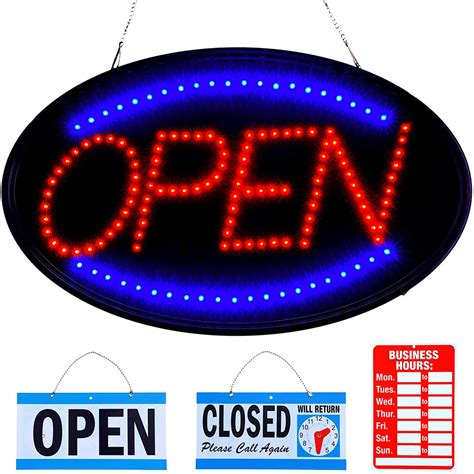Led Open Signs For Business 23 X 14 Inch X Large Size