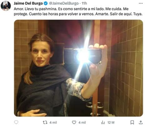 Quién es Jaime Del Burgo supuesto amante de la reina Letizia La Tercera