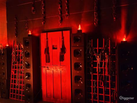Bdsm Sex Chamber Dungeon With Lots Of Props Rent This Location On