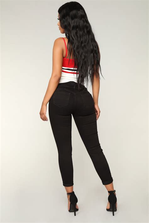 Forever Mine Booty Lifting Jeans Black