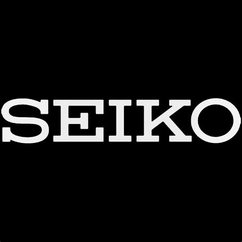 Seiko Logo Decal Sticker