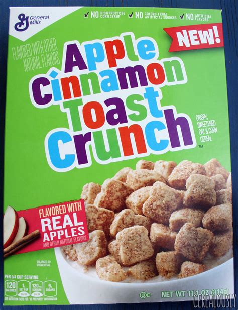 Apple Cinnamon Toast Crunch Cereal Review Cerealously