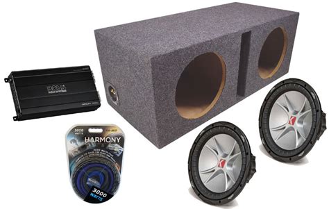 Ribbed santoprene the kicker compvr subwoofer arrives in four sizes, ranging from eight capable inches up to 15 big ones, with a sealed or vented box option. Kicker Car Audio (2) 07 CVR15 Comp CVR Dual 4 Ohm 2000 Watt Loaded Dual 15" Ported Subwoofer Box ...