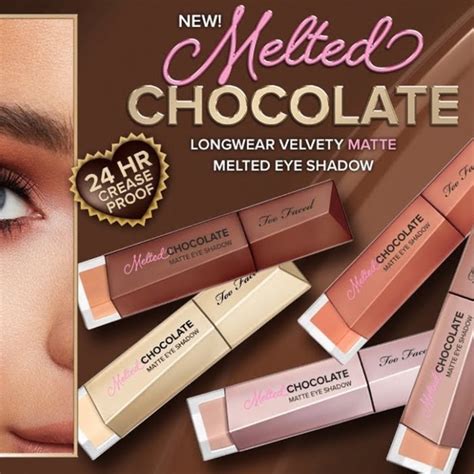 Too Faced Makeup Too Faced Melted Chocolate Matte Eyeshadow Malt