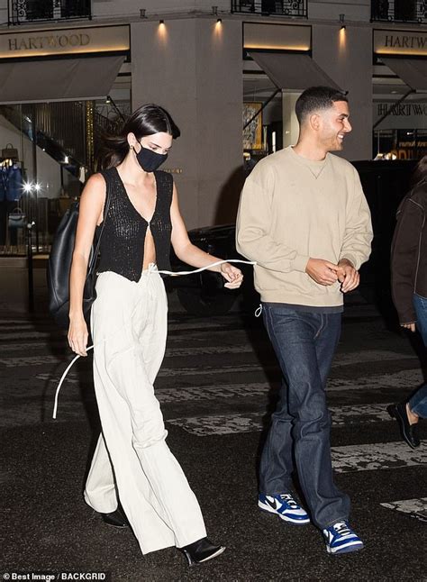 Wild Kendall Jenner Goes Braless And Flashes Her Peachy Derriere In A Sey Sheer Ensemble For