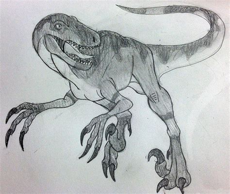 Jurassic World Raptor By Tyrannoninja On Deviantart
