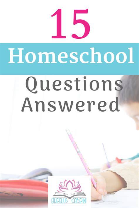Do You Have Questions About Homeschooling Are You Curious About