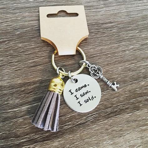 Next, thank the recipient for whatever they gave you, whether it was a gift, a donation, an interview, or being your customer, and express true gratitude. Realtor key chain / Realtor thank you gift / Real estate ...