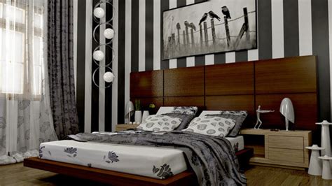 20 Bedroom Ideas With Striped Walls Home Design Lover