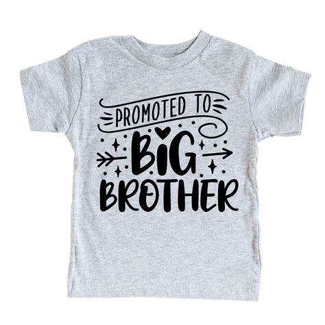 Promoted To Big Brother Shirt Big Brother Shirt Big Brother Etsy