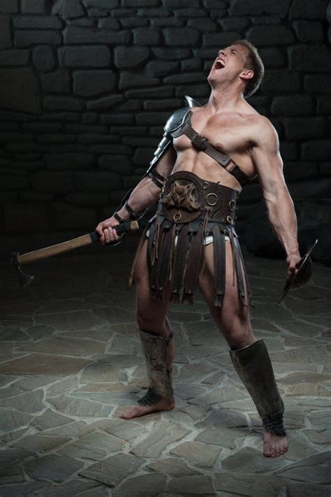 Steel Gladiator Set Spartacus Armor Pauldron Bracer Etsy Uk