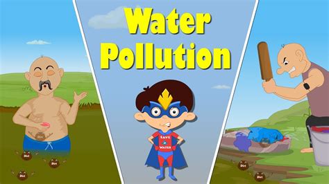 Water Pollution Aumsum Kids Science Education Children Youtube