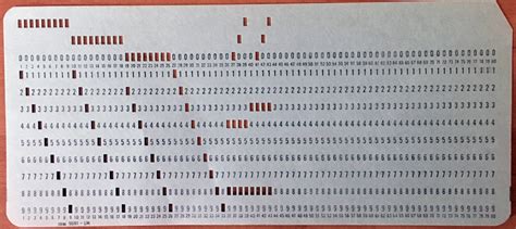 Punch Card Data Processing Ibm Hursley Park Museum