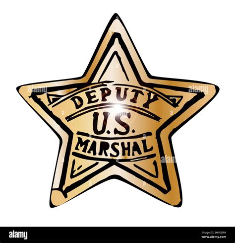 Us Marshal Badge Cut Out Stock Images And Pictures Alamy