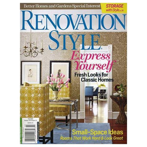 Better Homes And Gardens Renovation Style Magazine 14063 The Home Depot