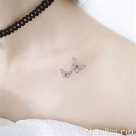 Tiny Butterfly Tattoos Mini Tattoos Tattoos Bein Trendy Tattoos Body