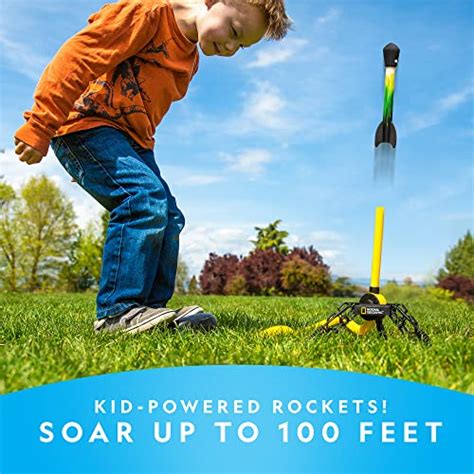 National Geographic Air Rocket Toy Ultimate Led Rocket Launcher For