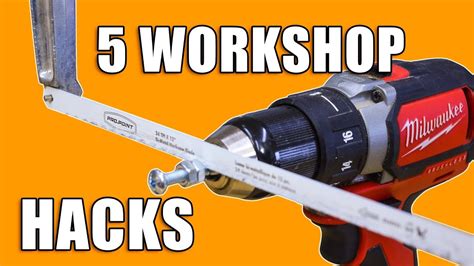 5 Quick Workshop Life Hacks Part 2 - Woodworking Tips and ...