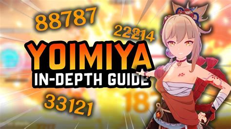 Get Maximum Power Yoimiya F2p Guide And Showcase Build Weapons And Teams