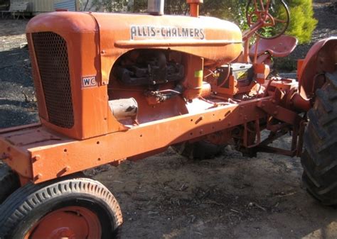 1948 Model Wd Allis Chalmers Tractor For Sale Machinery